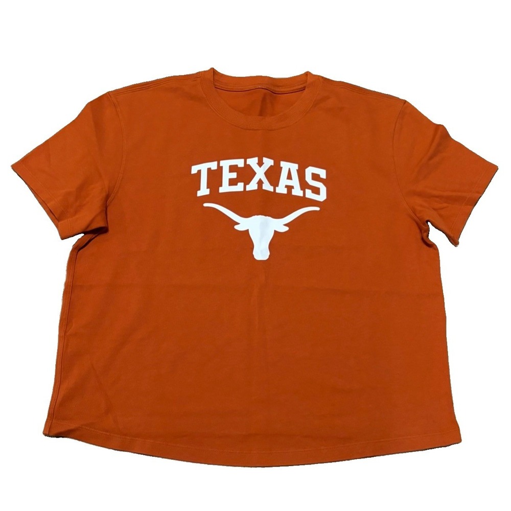 Lululemon Womens 10 Texas Longhorns Womens All Yours Arch Texas Short Sleeve Tee